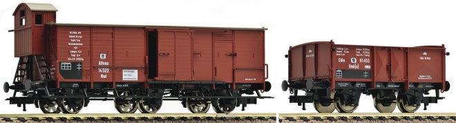 Set of 2 freight cars<br /><a href='images/pictures/Fleischmann/178797.jpg' target='_blank'>Full size image</a>